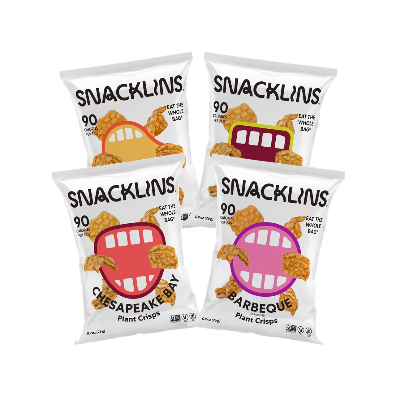 Snack Size - 4 Flavor Variety Pack (0.9oz Bags)