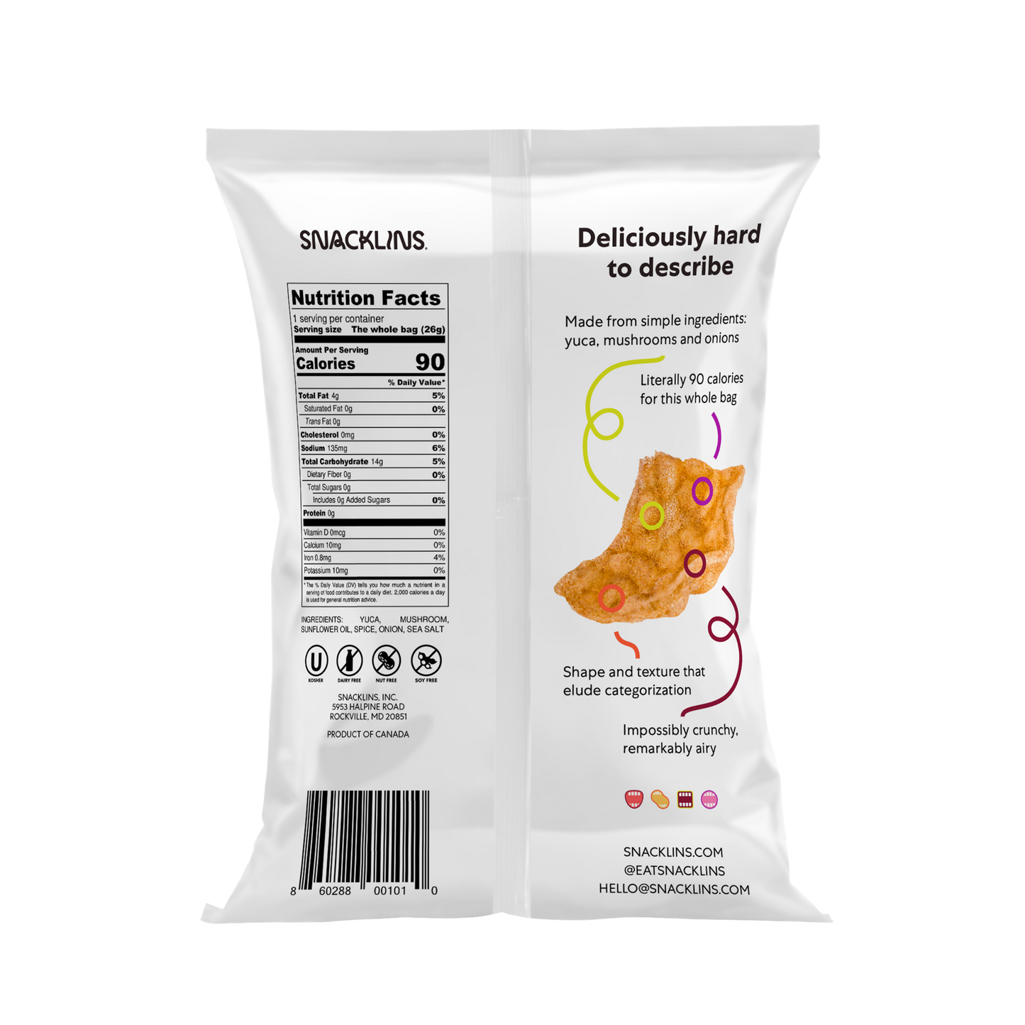 0.9 oz - Snack Size