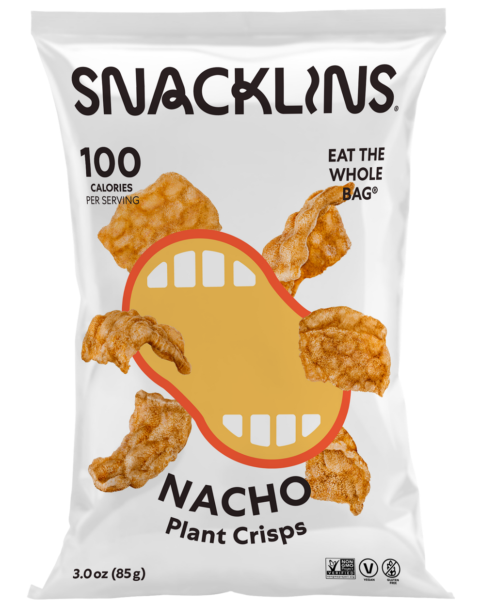 Nacho SNACKLINS | Cheesy, Crunchy & Plant-Based Snack