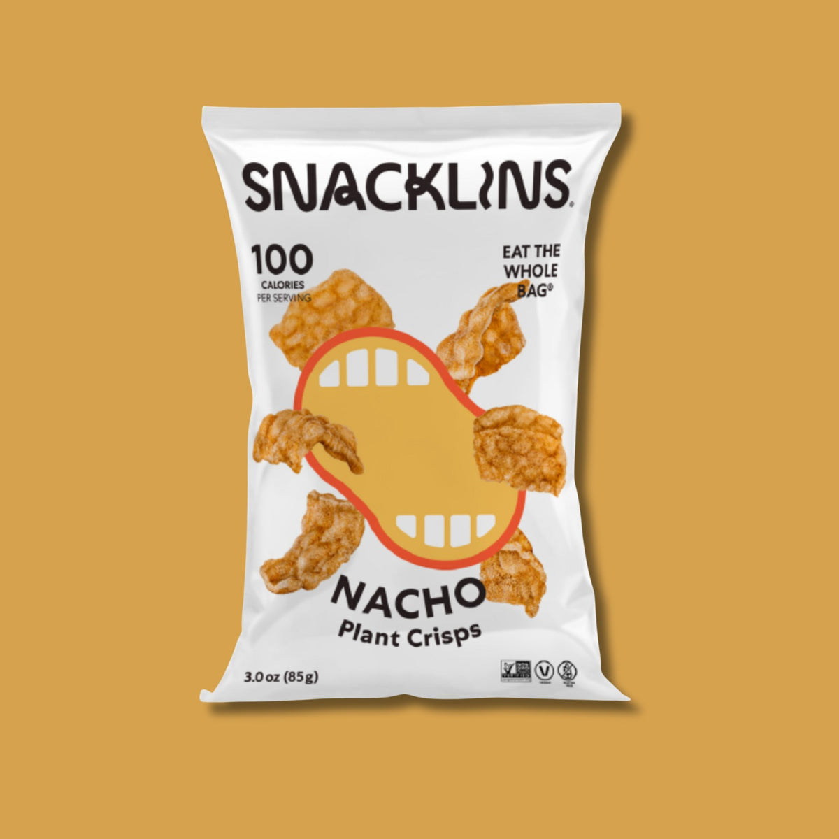 Snacklins Nacho Crisps – Dairy-Free Nacho Flavor, Big Crunch
