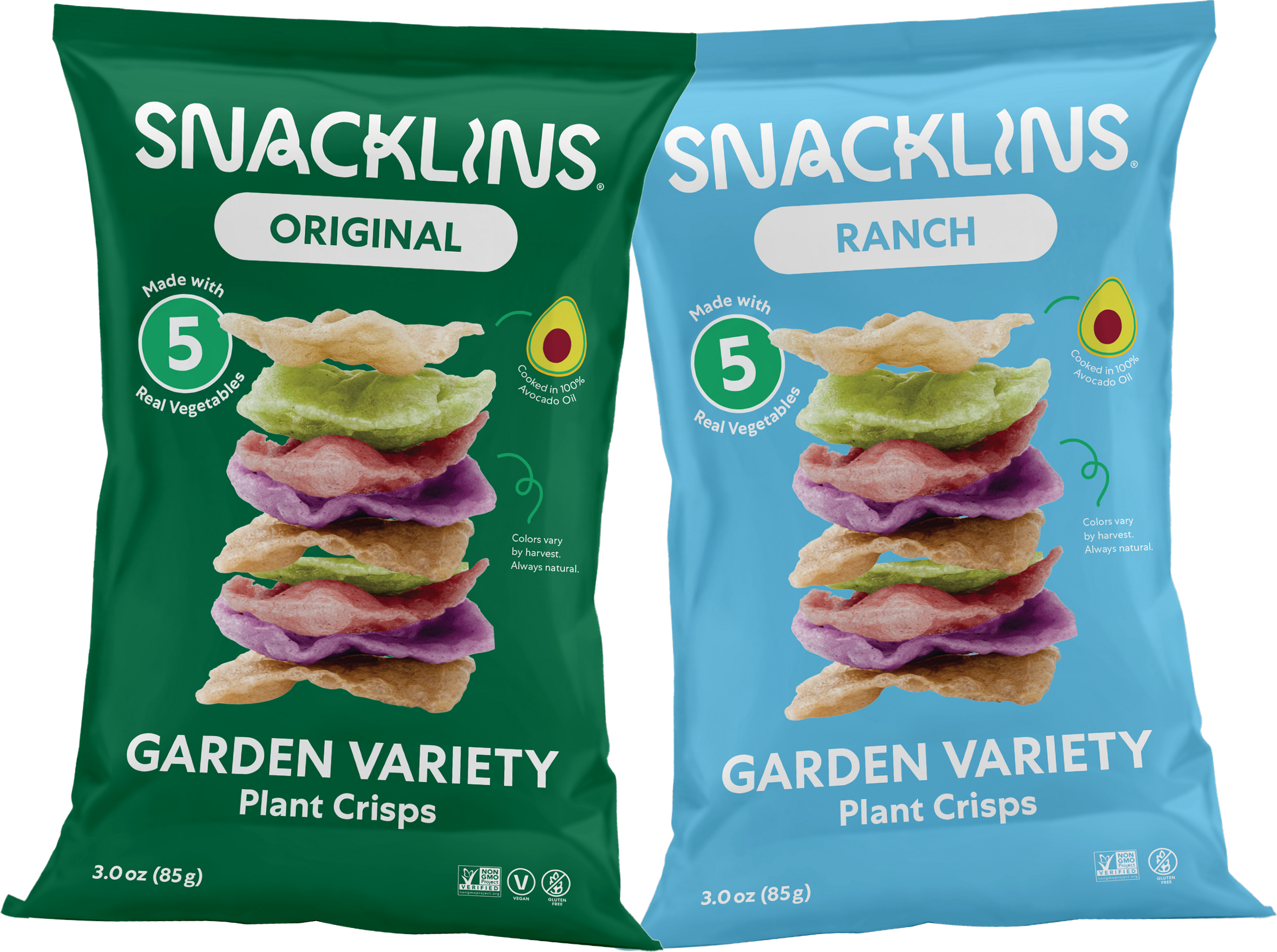 Snacklins Garden Variety bags